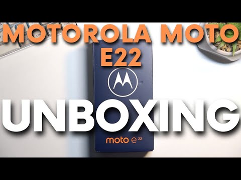 Motorola Moto E22 Unboxing & Overview - Budget Phone | #motorolamotoe22