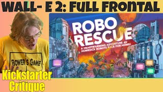 Robo Rescue- Apparently it's a Boardgame - Kickstarter Critique Review