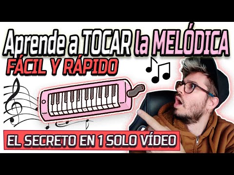 [¡FUNCIONA!] CÓMO TOCAR LA MELÓDICA FÁCIL Y RÁPIDO 🚀🎹Tutorial YouTubers Aprende piano