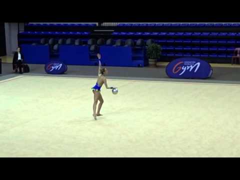 Carla Brunet ballon - Nat A 14/15 ans France Besançon 2016