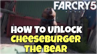 Far Cry 5 How to Get Cheeseburger the Bear(Fang for Hire)