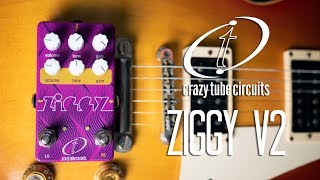 Video thumbnail for Crazy Tube Circuits - Ziggy V2 (Strat and Les Paul) Pedal Demo by HarryAndAGuitar