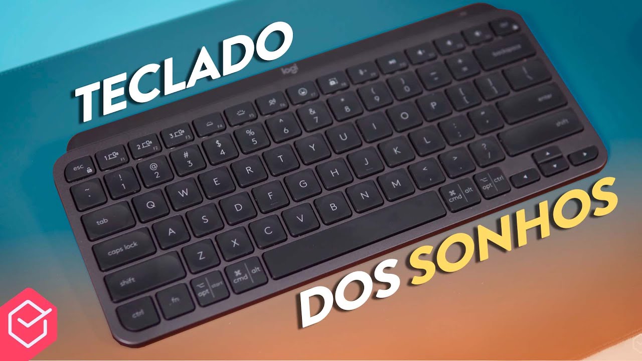 Miniatura da avaliação em vídeo de Teclado Logitech MX Keys Mini Bluetooth Retroiluminado
