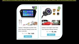 Buy CAR REAR VIEW CAMERA SCREENS Online