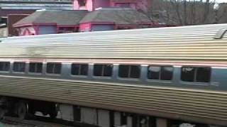 preview picture of video 'Amtrak Vermonter Palmer Yard North Bound'