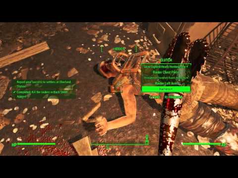 Let's Play Fallout 4 (Melee Survival) Part 10 - A Raider's Story