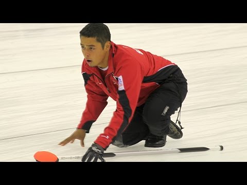 CURLING: CAN-SUI World Men's Chp 2015 - Draw 12 - HIGHLIGHTS