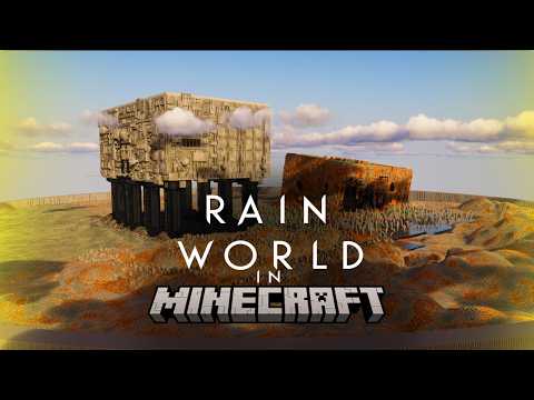 I Rebuilt Rainworld in Minecraft!