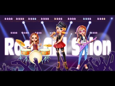 Rock Girl's Salon: Girls Games Video