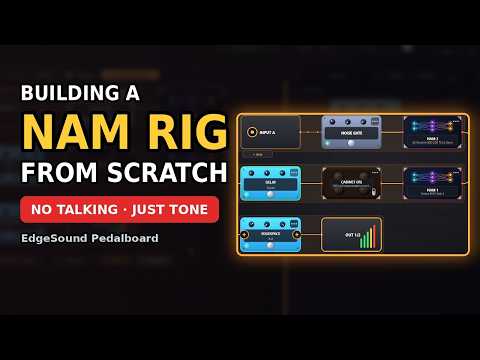 EdgeSound tutorial — how to create effects and build a guitar tone from scratch