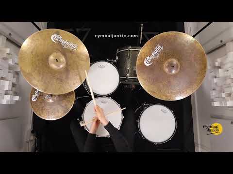 Bosphorus Master Vintage SET, 15" hats, 19" crash, 22" ride - HD 1080p