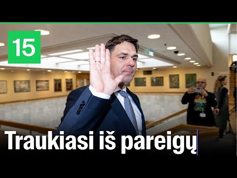 Ignotas Adomavičius palieka kultūros ministro postą