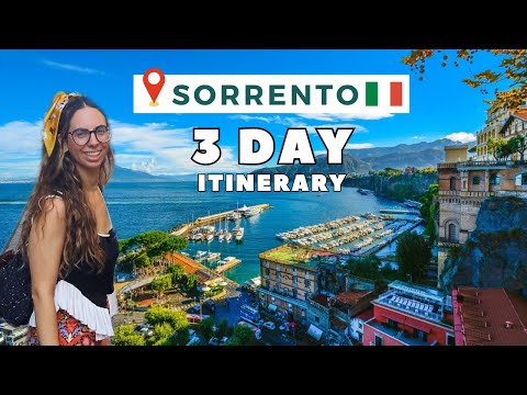 SORRENTO 3 DAY TRAVEL ITINERARY 2025: Amalfi, Positano, Pompeii & More!