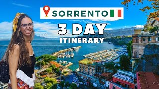 SORRENTO 3 DAY TRAVEL ITINERARY 2026: Amalfi, Positano, Pompeii & More!