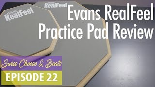 Video thumbnail for Evans RealFeel Practice Pad Review & Sound Test | Swiss Cheese Beats Ep. 22 by Hype The Clean