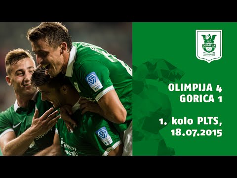 Olimpija : Gorica 4:1, 1. kolo PLTS 2015/16