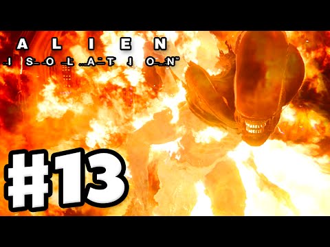 Alien: Isolation - Gameplay Walkthrough Part 13 - Flamethrower! (PC Gameplay with Facecam)