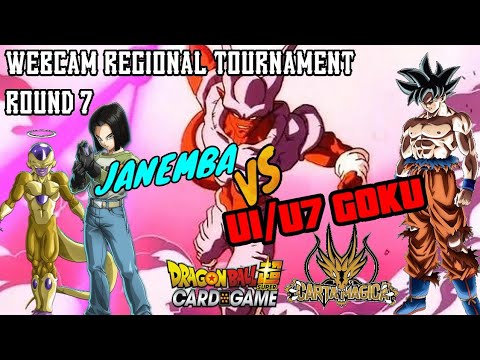 DBSCG CARTA MAGICA WEBCAM REGIONAL TOURNAMENT, ROUND 7 - JANEMBA VS UI/U7 GOKU!