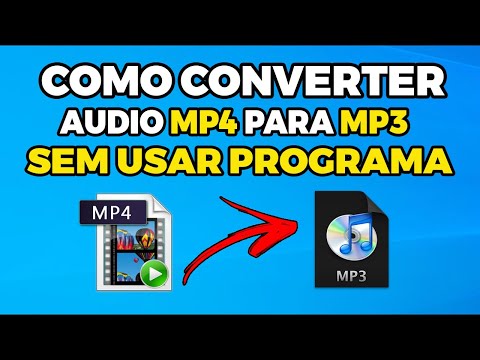 Vídeo: Converter arquivo para MP3: perguntas e respostas
