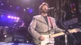Dire Straits &amp; Eric Clapton - Wonderful Tonight (Wembley  &#39;88)