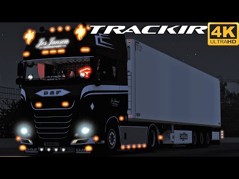 [TS-PC] ETS2 4K | POMEZANIA | DAF XF E6 510 | MALBORK KAŁDOWO - GORAJ | NIGHT DRIVE