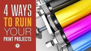COMMON PRINT MISTAKES IN GRAPHIC DESIGN | Graphic Design Tips | Satori Graphics