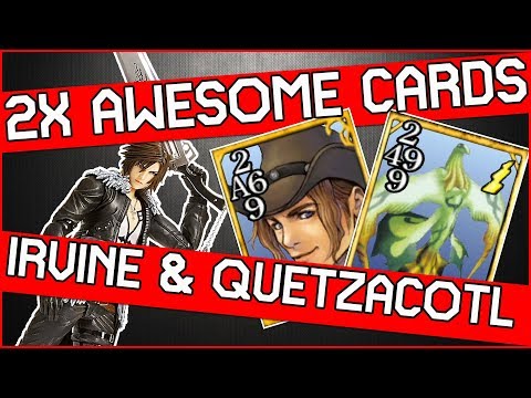 How to get TWO AMAZING CARDS in Final Fantasy 8 Remastered - Irvine and Quetzacotl Cards