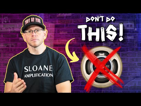 Upgrading your guitar speakers is DUMB.........here's why.
