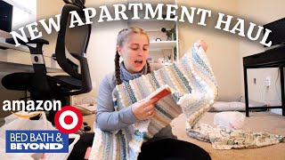 I'm Officially UNPACKED!! + New Apartment Haul from Bed Bath & Beyond, Target, & Amazon!
