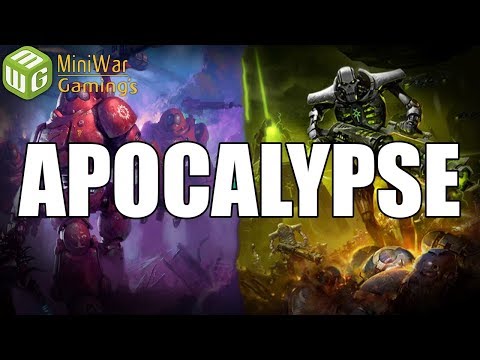 10,000 Point Apocalypse - Necrons vs Imperium - The Apothis Crusade 40k Battle Report Ep 21
