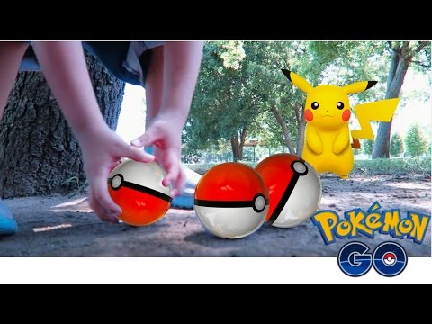 POKEMON GO IN REAL LIFE!| HOW TO CATCH PIKACHU IN POKEMON GO Video