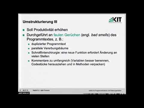 27: Agile Prozesse, Extreme Programming, Inkrementelles Design