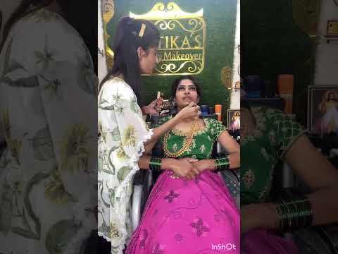 Rutika’s comely makeover | #makeup #tutorial #trending #shorts