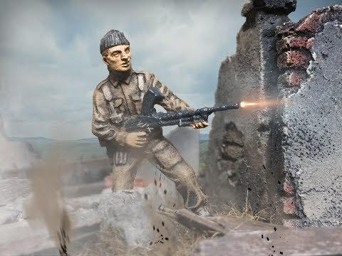 Plastic Commandos episode 2 - army men stop motion