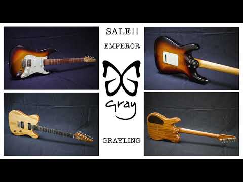 Gray Guitars: SALE!! Imperial Range Emperor model in 3-tone Sunburst