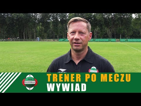 Trener Dariusz Banasik po sparingu z Wisłą Sandomierz [RADOMIAK.TV]