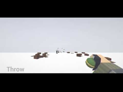 Low Poly FPS Arms - Hand Grenade Animation Test
