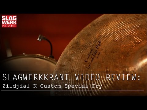 SlagwerkKrant Video Review:   Zildjial K Custom Special Dry
