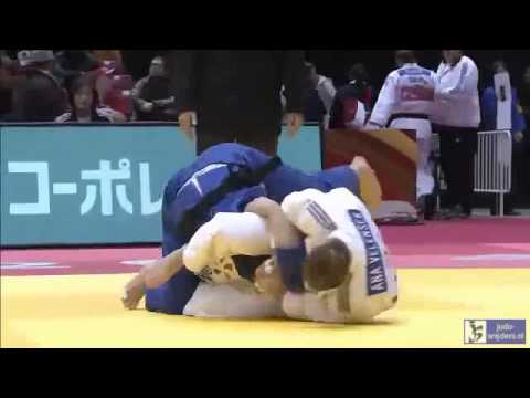 Judo 2014: Anamari Velensek (SLO) - Yujin Park (KOR) [-78kg]