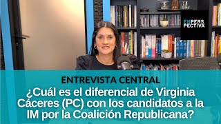 Virginia Cáceres (PC), candidata a la IM: ¿Cómo encara su campaña? ¿Cuáles son sus propuestas?