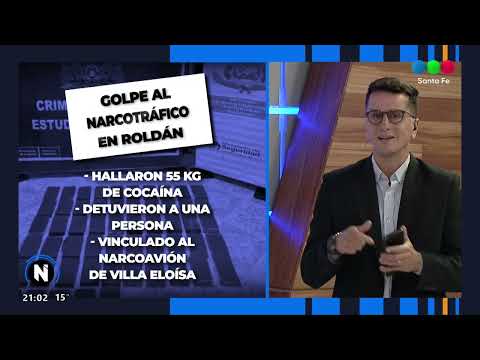Golpe al narcotráfico en Roldán