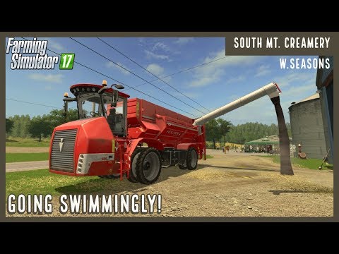 CANOLA HARVEST IS ROCKING! | South Mt Creamery Ep 16 | Let's Play FS17