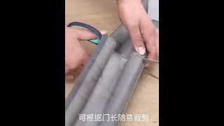 Obojstranná tesniaca lišta pod dvere – biela