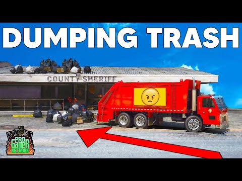 DUMPING TRASH IN POLICE STATION! | PGN #177