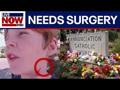 Video | Minneapolis school shooting survivor has bullet fragment in his neck, needs surgery