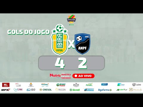 Gols - Ibira Futsal 4 X 2 ANPF - Gauchão Série B 2023