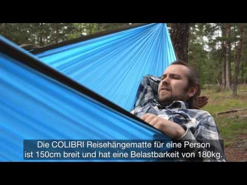 LA SIESTA Colibri   Single Reisehängematte aus Fallschirmseide