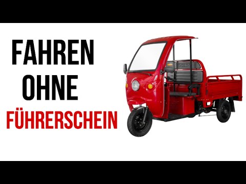 Ohne Fahrerlaubnis mobil! Elektro Nutzfahrzeug Volta Motor VT5 ähnlich Ape 25 km/h