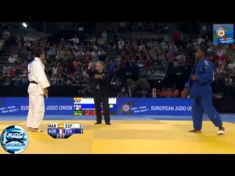 European Judo Championships Montpellier 2014 Semifinal -66kg URIARTE (ESP) - KORVAL Loic (FRA)
