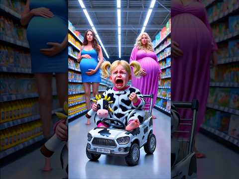 ❤️ Evolution of Baby: Crying baby in shopping mall 🥰 19 #cat #cute #love #shorts